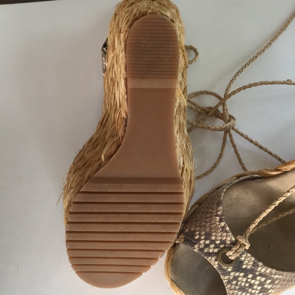 Jean-Michel Cazabat platform espadrilles size 8 - Picture 5 of 7